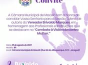 
Vania Gatto, a presidenta do Coletivo de Mulheres Pretas Periféricas, recebe homenagem na Câmara de Vereador@s, em Maceió, Salve, Preta!
