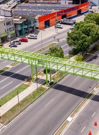 DMTT adia interdição para instalação de passarela na Durval de Góes Monteiro