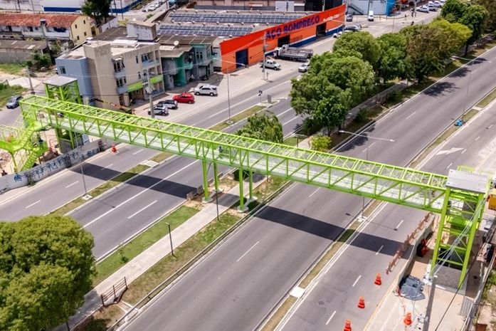 DMTT adia interdição para instalação de passarela na Durval de Góes Monteiro