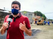 Prefeito Rui Palmeira vistoria obras do Nova Maceió no Clima Bom