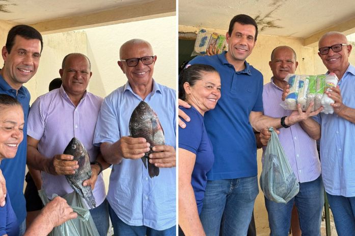 Em Estrela de Alagoas, Roberto Wanderley entrega mais de 22 toneladas de tilápia e beneficia mais de 6 mil famílias