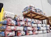 Cestas serão distribuídas para famílias inseridas no CadÚnico