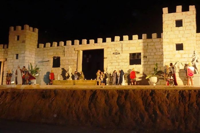 Espetáculo Paixão de Cristo, na Cidade De Maria
