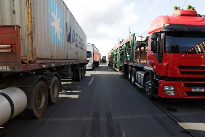 Paralisação dos caminhoneiros
