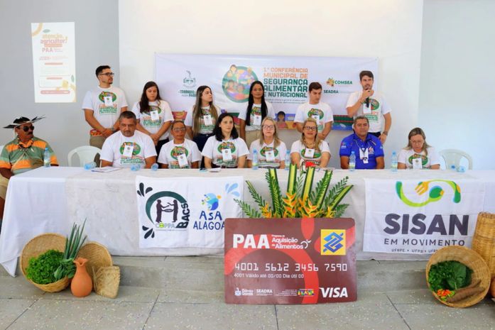 1ª Conferência Municipal de Segurança Alimentar e Nutricional de Delmiro Gouveia é realizada com sucesso, fortalece a luta contra a fome e marca o início do PAA 2025/2026