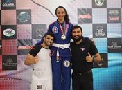 Campeã em Alagoas, atleta do jiu-jitsu busca de título mundial em São Paulo
