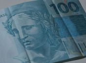 Cédula de R$ 100,00.