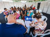 Atingidos pelo desastre da Braskem têm acesso a diferentes serviços na Base de Acolhimento do Bom Parto