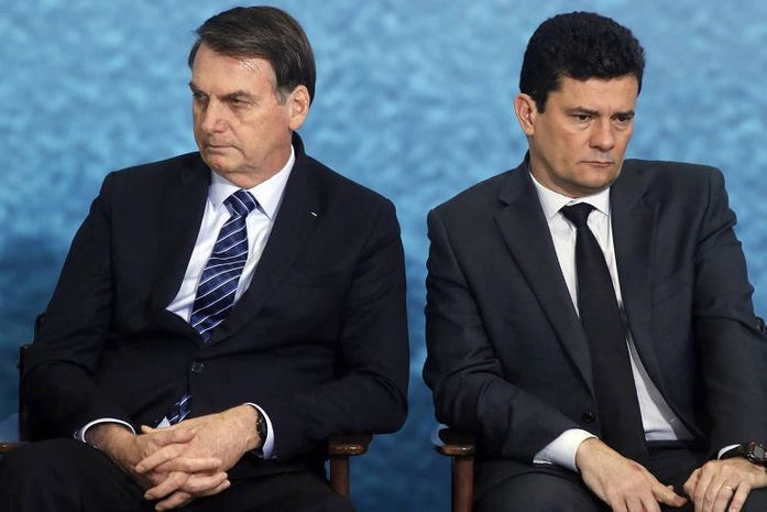 Jair Bolsonaro e Sérgio Moro