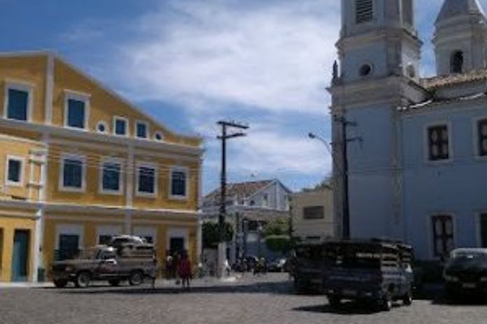 Centro da cidade de Água Branca