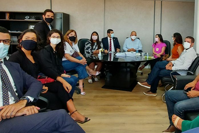 Na manhã de hoje, Semudh esteve reunida com a pastora Odja