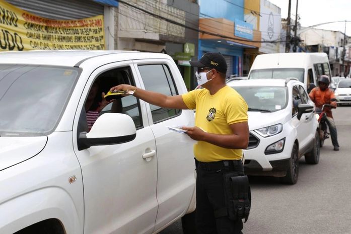 São Miguel dos Campos realiza blitz educativa do Maio Amarelo  