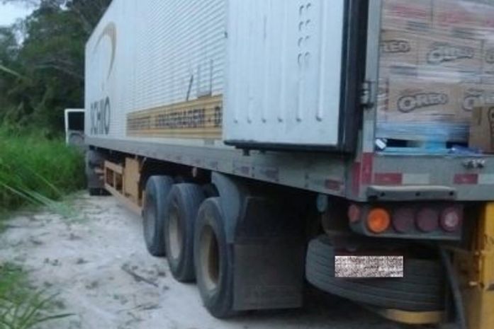 Carga estava em posse dos criminosos