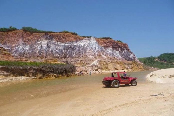 Assalto aconteceu próximo às falésias do Gunga (Foto: ilustração)