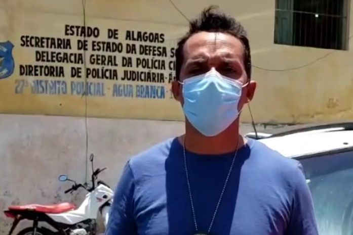Chefe de Operações de Água Branca, Agente Ademir Oliveira.