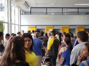 Agência do BB de Delmiro na tarde deste sábado. Somente para consulta e pagamento