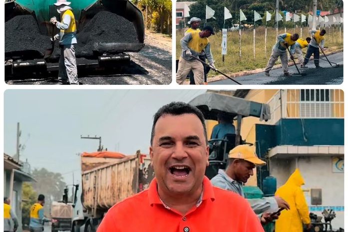 Allan de Jesus impulsiona obras de pavimentação e consolida expansão turística em Porto de Pedras