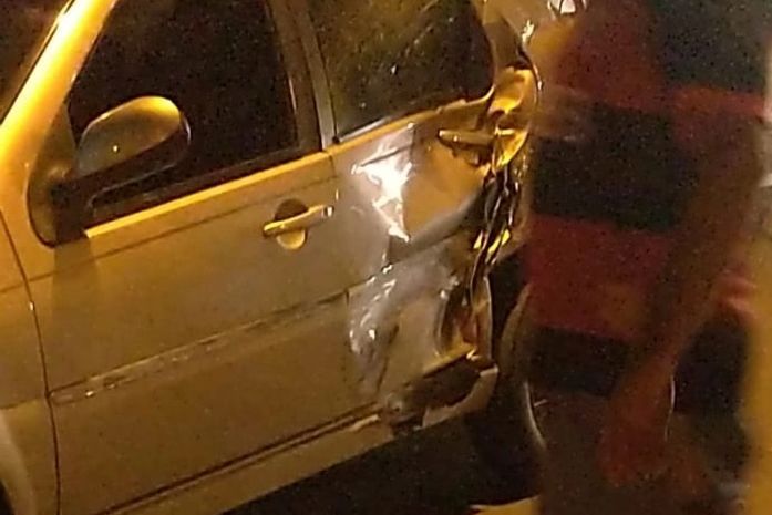 Acidente foi registrado na Avenida Durval de Goes Monteiro
