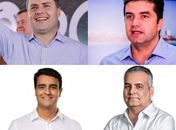 Renan Filho, Rui Calheiros, JHC e Alfredo Gaspar