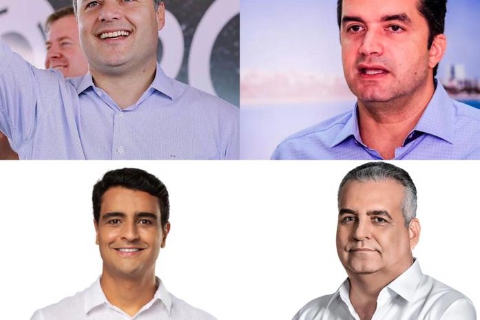 Renan Filho, Rui Calheiros, JHC e Alfredo Gaspar