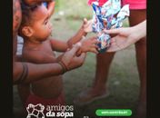 Instituto Amigos da Sopa beneficia crianças carentes de Maceió com a campanha Amigo Doce 