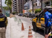 Quase 800 objetos usados para "guardar" vagas são retirados das ruas de Maceió