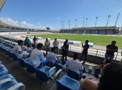 Socioeducandos da Sumese visitam Estádio Rei Pelé em atividade guiada pela Selaj e Seprev