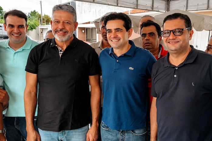 Visita de Arthur Lira ao Instituto IZM em Arapiraca consolida apoios de Lelo Maia e Zé Márcio Filho ao Senado