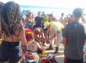 Adolescente 16 anos tem parada cardíaca, após ingerir bebida alcoólica e energético na praia Ponta Verde