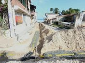Obras de revitalização da Vila dos Pescadores, na Praia do Francês, estão avançadas