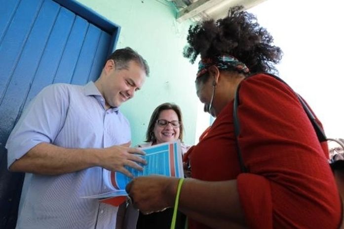 Foi uma conversa franca, leve,com Renan Filho, o governador.