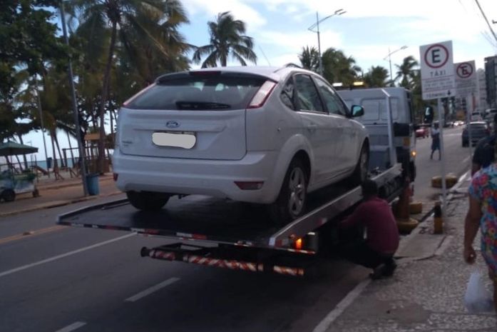 Veículos foram removidos ao depósito da Transguard.