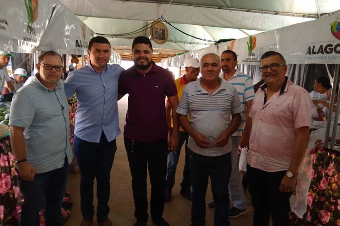 Vereadores visitam a Feira Agrária do Crédito Fundiário em Craíbas