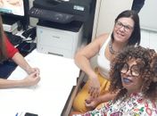 Essa ativista motivou reunião na SESAU para discutir a representação de Alagoas, no Programa de Equidade de Raça e Gênero, do Governo Federal