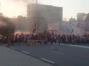 Protesto na Avenida da Paz