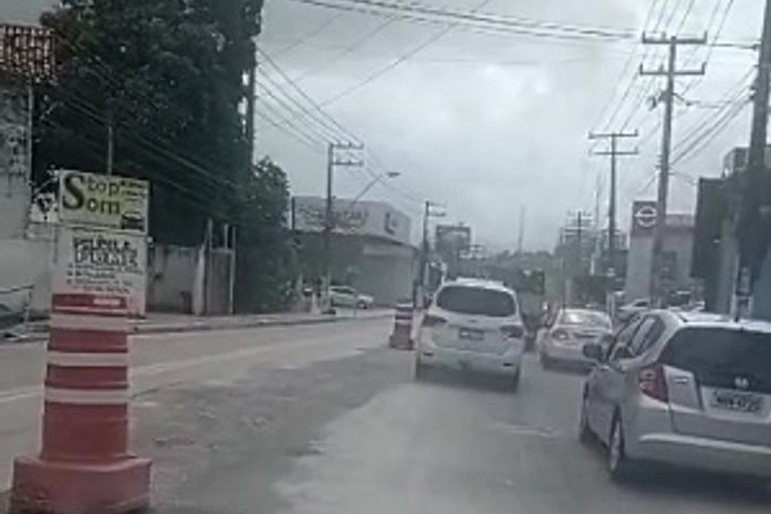 Obras na Gustavo Paiva