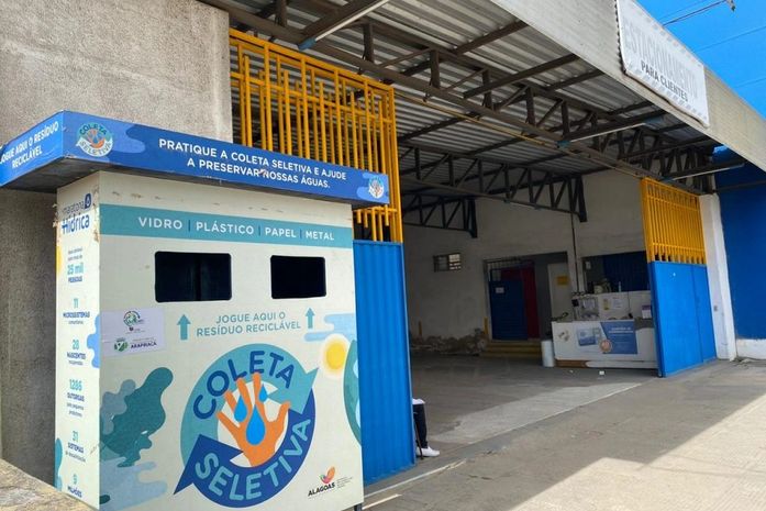 Prefeitura de Arapiraca instala pontos em toda a cidade para recolhimento de material reciclável
