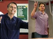 Candidatos de PSL e PT foram os mais votados neste domingo (7)