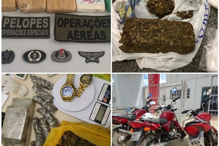 Três homens foram presos por tráfico de droga em interior de Alagoas