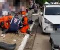Acidente entre carro e moto deixa três feridos em Arapiraca