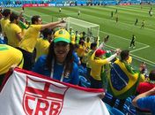 Em Maceió e na Rússia, alagoanos fazem a festa torcendo pela seleção brasileira