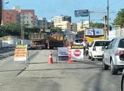 Após caos no trânsito, Avenida Gustavo Paiva amanhece com fluxo normal após notificação de obra