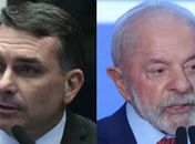Pesquisa aponta empate técnico entre Flávio Bolsonaro e Lula em possível 2º turno