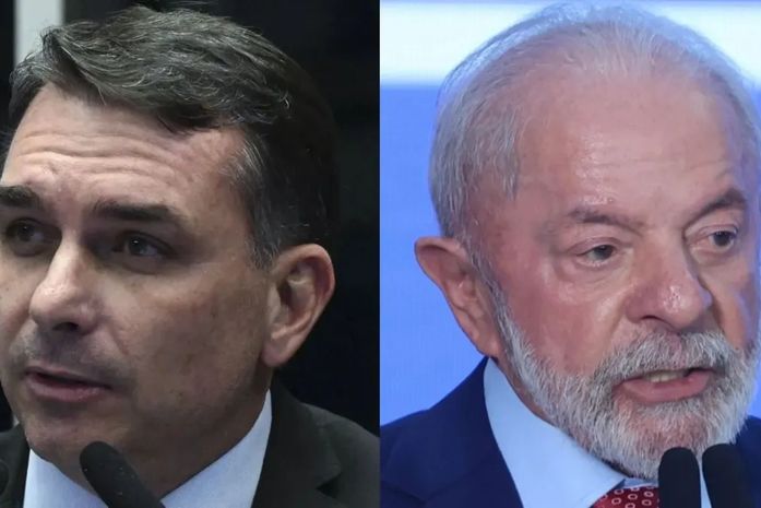 Pesquisa aponta empate técnico entre Flávio Bolsonaro e Lula em possível 2º turno
