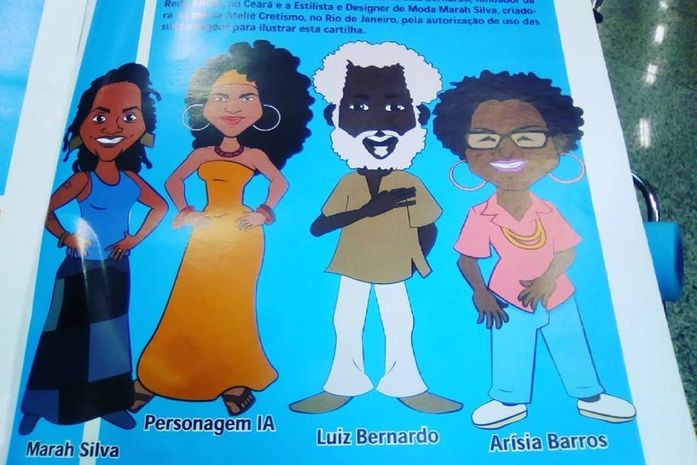 O prazer de ser garota propaganda de um case de sucesso internacional, como a Incubadora Afro Brasileira não tem preço.