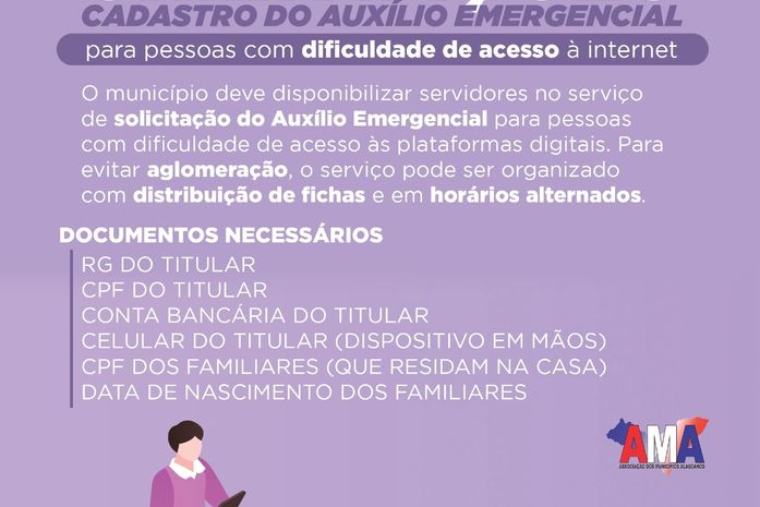 AMA orienta gestores a orientar população sobre auxílio emergencial