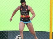 Hiltinho Melo tricampeão mundial de futevôlei