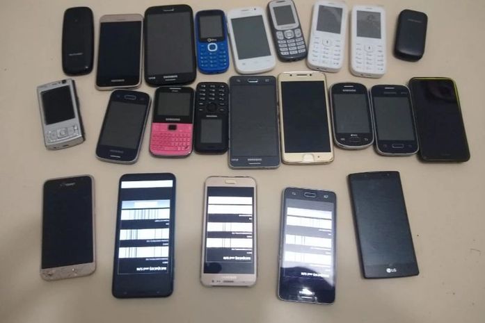 Celulares são apreendidos em União dos Palmares