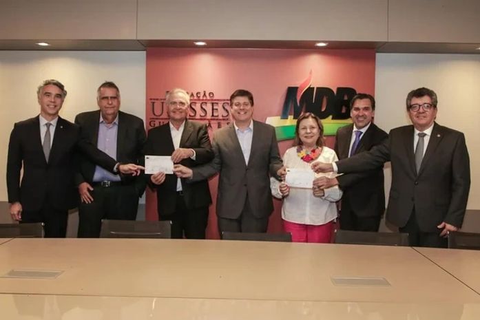 Tereza Nelma e Francisco Beltrão formalizam filiação ao MDB de olho nas vagas da Câmara Federal