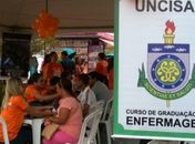 Ação contra o tabagismo no Centro de Maceió